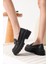 Terry Cilt Siyah Kadın Loafer 6