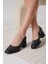 Candie Siyah Cilt Kadın Stiletto 2