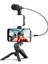 Video Making Kit Telefon Tutucu Vlog Video Mini LED Işıklı 3