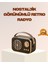 Retro Bluetooth Radyo – Nostaljik Tasarım Tf Kart ve USB Destekli - M397R066-K44397 1