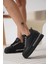Alice Kadın Siyah Tabanlı Siyah Gizli Topuklu Sneaker 3