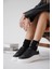 Bella Siyah Beyaz Kadın Spor Ayakkabı 2