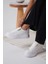 Nova Kadın Gold Detaylı Beyaz Sneaker 6