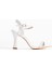 Karen Kadın Beyaz Tek Bant Sandalet 1