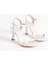Karen Kadın Beyaz Tek Bant Sandalet 2