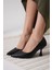 Monica Mat Siyah Kadın Stiletto 6