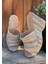 Tlay Kilim Desenli Dolgu Topuk Terlik 1