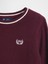 Kadın Bordo Cashsoft Gap Logo Varsity Kazak 3
