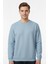Erkek Sıfır Yaka Selanik Sweatshirt Regular Kalıp BGL-ST04926 1