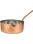 El Yapımı Modern Bakır Sote ve Sos Tavası 25X8CM 2