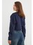 3 Iplik Ayıcık Nakışlı Crop Sweatshirt 8
