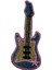 Aplike Ütü İle Yapışan Gitar Pembe Arma 5x3 cm 1