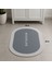 Sihirli Süper Su Emici Kaymaz Tabanlı Oval Paspas 40*60 cm 4
