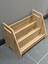 Akçehome Montessori 3 Raflı Mdf Çok Kullanışlı Kitaplık 5
