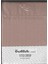 Colurist Lastikli Fitted Çift Kişilik Çarşaf Takımı 180 x 200 +30 cm ( 30 cm Yükseklik ) Toprak 1