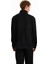 Dik Yaka Düz Siyah Erkek Sweatmont J5WM-SWT7330 5