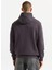 Kapüşon Yaka Baskılı Antrasit Erkek Sweatshırt J5WM-SWT7309 5