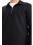Regular Fit Polo Yaka Yarım Fermuarlı Sweatshirt F2802AX25AU 4