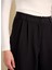 Standart Bel Relaxed Siyah Kadın Pantolon PBF5WL-PNT9524 7