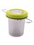 Çay Infuser Paslanmaz Çelik Çay Süzgeç Katlama Tapı Çay Filtresi Ekstra Ince Mesh Süzgeci Bira Sepeti (Yeşil) (Yurt Dışından) 3