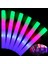 LED Işıklı 3 Modlu Kauçuk Işıklı Sünger Parti Çubuk Sopa - 46 cm (6’lı Paket) 4