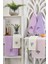 6 Parça Mutfak Kurulama Bezi 30 x 50 cm Lavender Flower 1