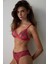 Kırmızı Triangle Lace Sütyen 3