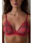 Kırmızı Triangle Lace Sütyen 4