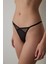 Siyah Yüksek Bel File Tanga Külot 1
