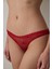 Kırmızı Easy Lace V Shape Slip Külot 1