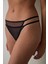 Siyah Fileli Normal Bel Brazilian Külot 1