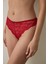 Kırmızı Rusty Lace Brazilian Külot 1