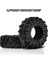 1 9 Inç Çamur Arazi Lastikleri Eksenel SCX10 Pro SCX10 UTB18 Trx4 Redcat Gen8 7VS4-10 1/10 Rc Paletli Araçlar Için Çamur Tekerlekleri (Yurt Dışından) 4