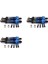 6 Pcs Yağ Ayarlanabilir 65MM Şok Emici Damper Rc Araba Için 1/18 Wltoys A959 A969 Hpı Hsp Traxxas Losi Tamiya Koyu Mavi (Yurt Dışından) 1