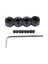 4pcs 5mm Ila 12MM Metal Birleştirici Tekerlek Hub Hub Hex Adaptörü Wpl D12 C14 C24 B14 B16 Mn D90 D91 Rc Araba Yükseltme Parçaları Siyah (Yurt Dışından) 4