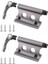 2pcs Bisiklet Çatal Montaj Bisiklet Kamyonu Yatak Çatı Bisiklet Raf Bisiklet Blok Kamyon Montaj Kamyon Suv Römork Yol Bisikleti Gri (Yurt Dışından) 1