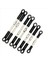 14PCS Ön Arka Bağlantı Çubuğu Bağlantı Servo Link Çubuk Wltoys Için 144001 144010 124016 124017 124019 Rc Araba Yedek Parçaları (Yurt Dışından) 2