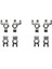 2x Metal Direksiyon Kupası Scy 16101 16101 Pro 16102 16103 16201 16301 16302 16303 Rc Araba Yükseltme Parçaları (Yurt Dışından) 1