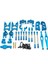Wltoys Için 1/12 12428 12423 12427 Rc Araç Parçaları Fy Modeli Yükseltilmiş Metal Parçalar Salıncak Kol Koltuğu Rc Araç Parçaları Seti Mavi (Yurt Dışından) 1