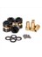 Eksenel SCX24 Gladiator Jlu Bronco Deadbolt C10 Için 12X Pirinç Genişletilmiş Tekerlek Merkez Ara Adaptör Aziz Karşı Ağırlık (Yurt Dışından) 2