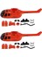 2x C186 Kabuk Kapağı C186 C-186 Rc Helikopter Helikopter Drone Yedek Parçalar Yükseltme Aksesuarları 2 (Yurt Dışından) 1