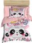 Yenidoğan Kız Bebek Nevresim Takımı &AMP;#37;100 Pamuklu Panda So Cute 2