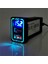 Qc3 0 Araba USB Port Toyota Için Fast Charger Camry Land Cruiser 200 Rav4 Corolla Adaptör LED Voltmetre Buz Mavisi (Yurt Dışından) 2