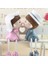 Yeni Ev Asılı Bebek Reçine Süsü, Yaratıcı Karikatür Çift Figürü, Ev Dekorasyonu Süsü (Yurt Dışından) 1