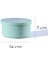 Pastel Hava Sızdırmaz Yuvarlak Silikon Saklama Kabı 600 ml | Yeşil 4