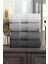 4 Lü El Yüz Havlu Seti &AMP;#37;100 Pamuklu Gökkuşağı 50X85 cm Antrasit 1