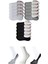 Siyah Gri ve Beyaz Kadın Babet Çorap 15 çift 1
