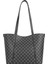 Kartlık Charm Detaylı Monogram Kadın El – Omuz Çantası – 7604P - Siyah 4