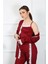 - Kadın 3'lü Bordo Sabahlık Takım 2