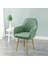Jacquard Sandalyesi Kılıı Kurulum Odası Sandalyesi Yeşil (Yurt Dışından) 2